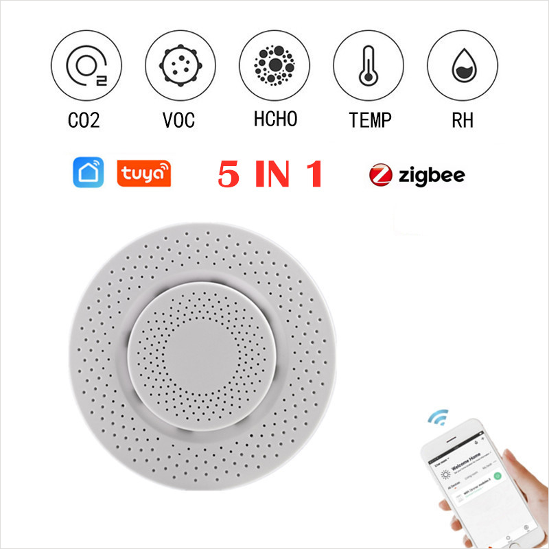 5 In 1 Smart Air Environment Detector