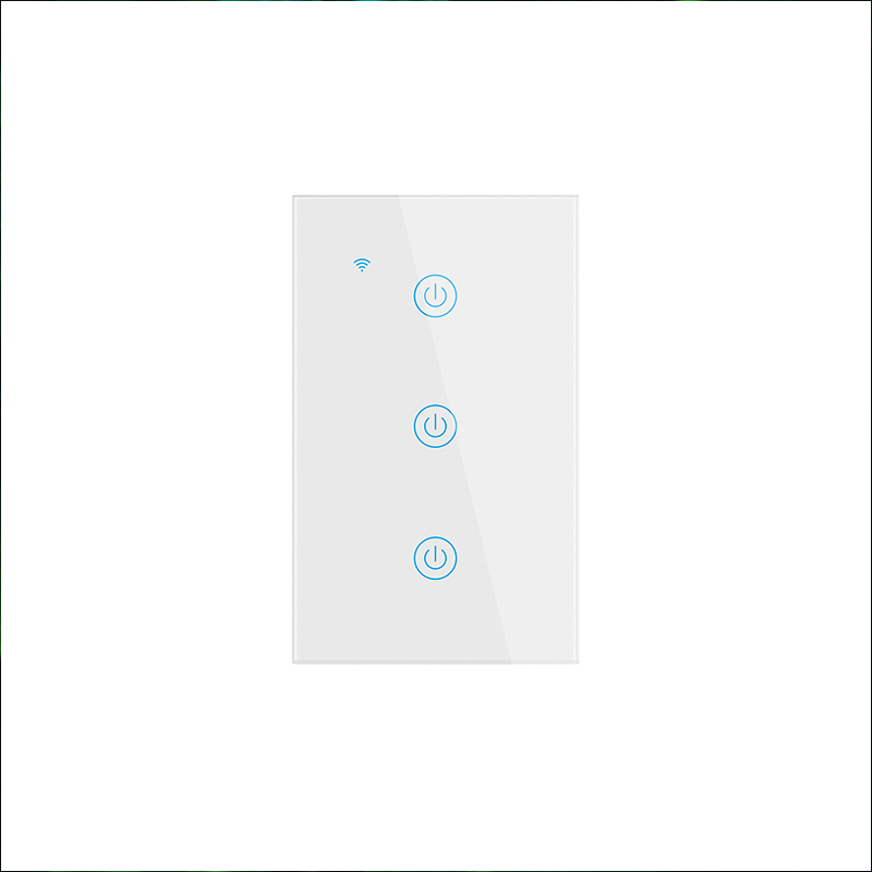 3 Gang US Standard Light Switch