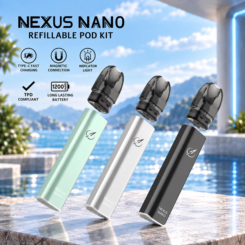 Rechargeable Refillable Pod